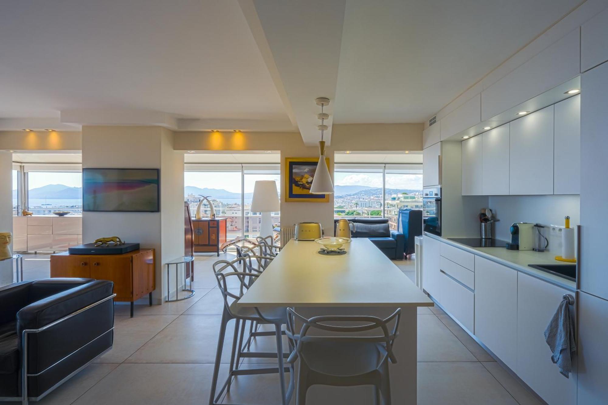 Villa Sur Le Toit - Vue Mer Exceptionnelle Cannes Exterior photo