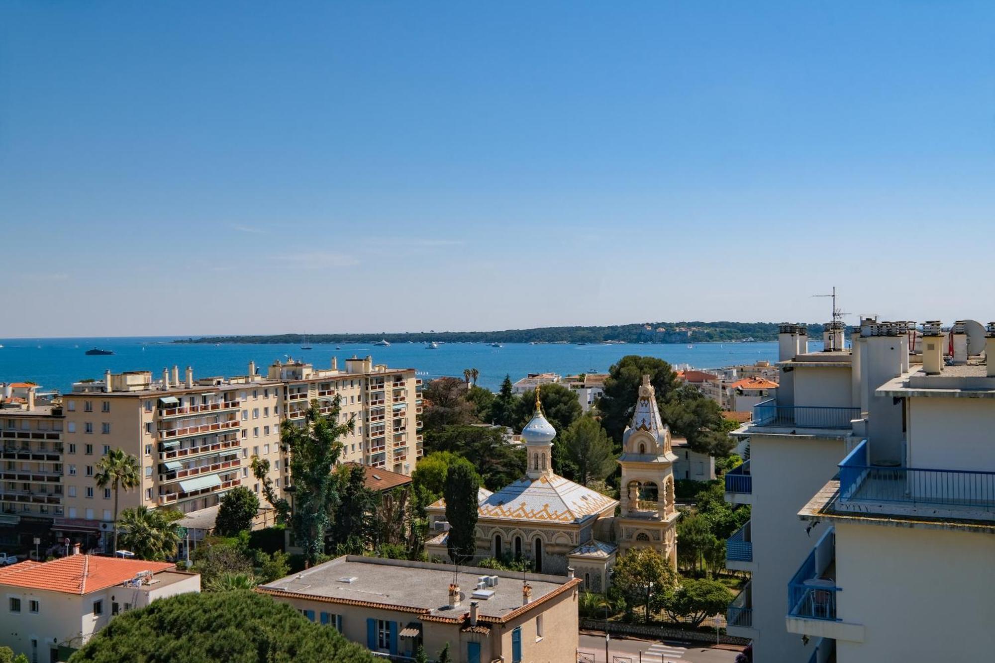 Villa Sur Le Toit - Vue Mer Exceptionnelle Cannes Exterior photo