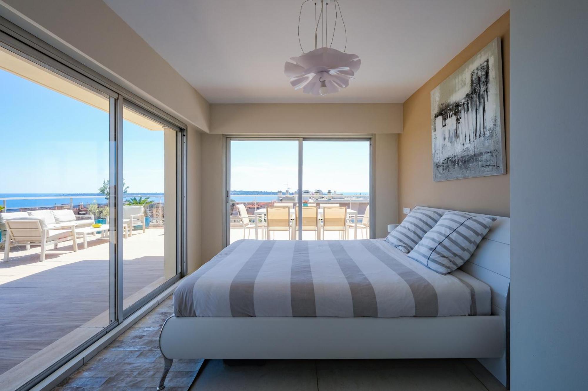 Villa Sur Le Toit - Vue Mer Exceptionnelle Cannes Exterior photo